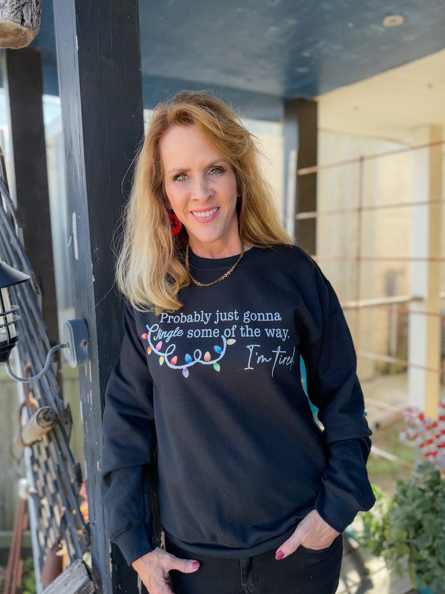 Probably Going To Jingle Some Of The Way Crewneck