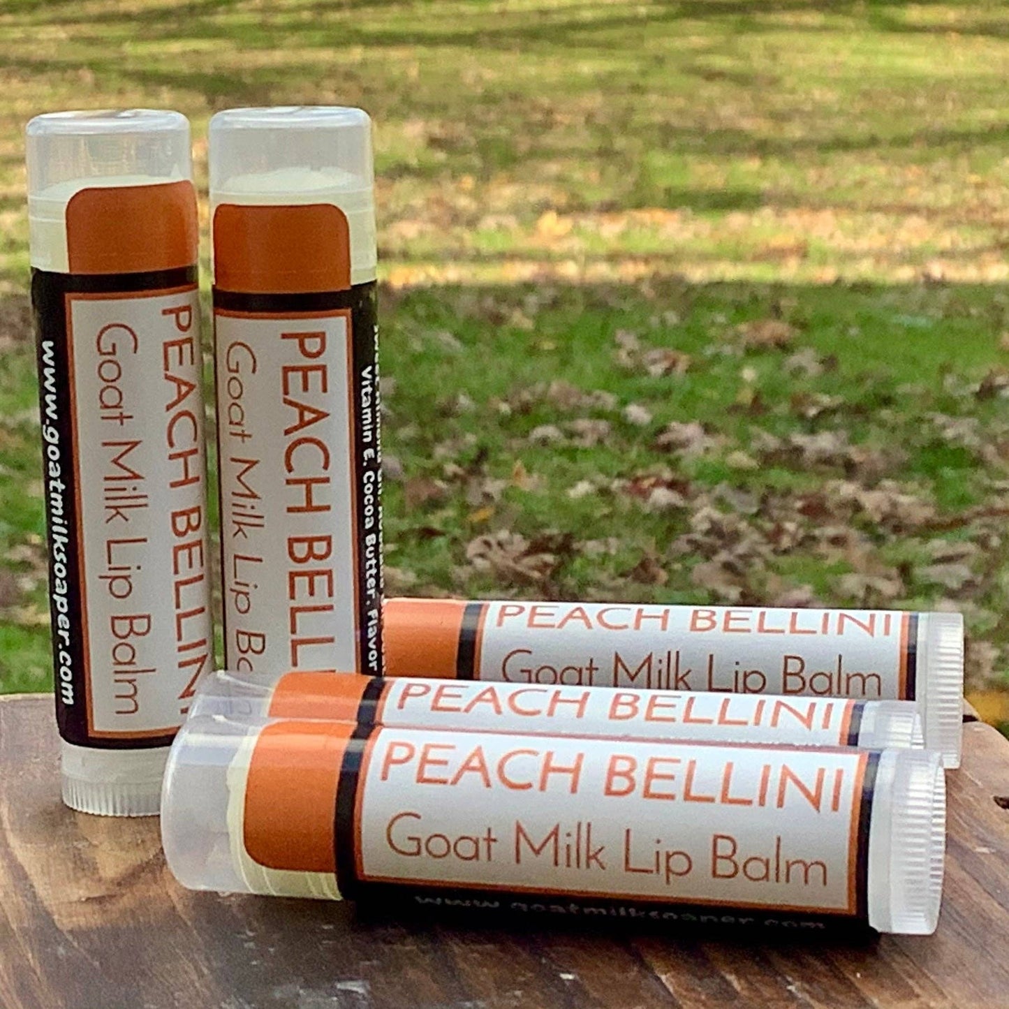 Peach Bellini Goat Milk Lip Balm