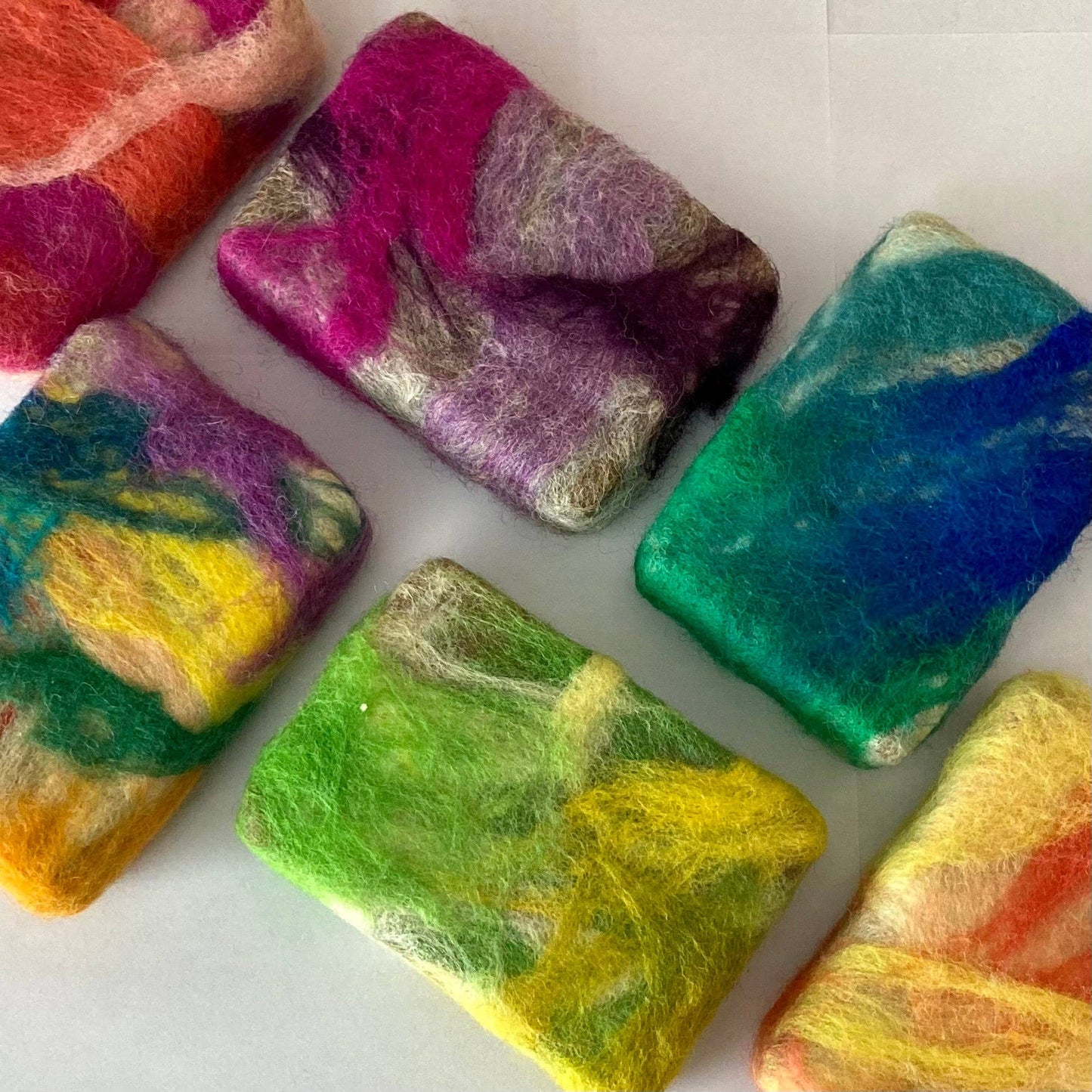 Felted Goat Milk Soap Bar