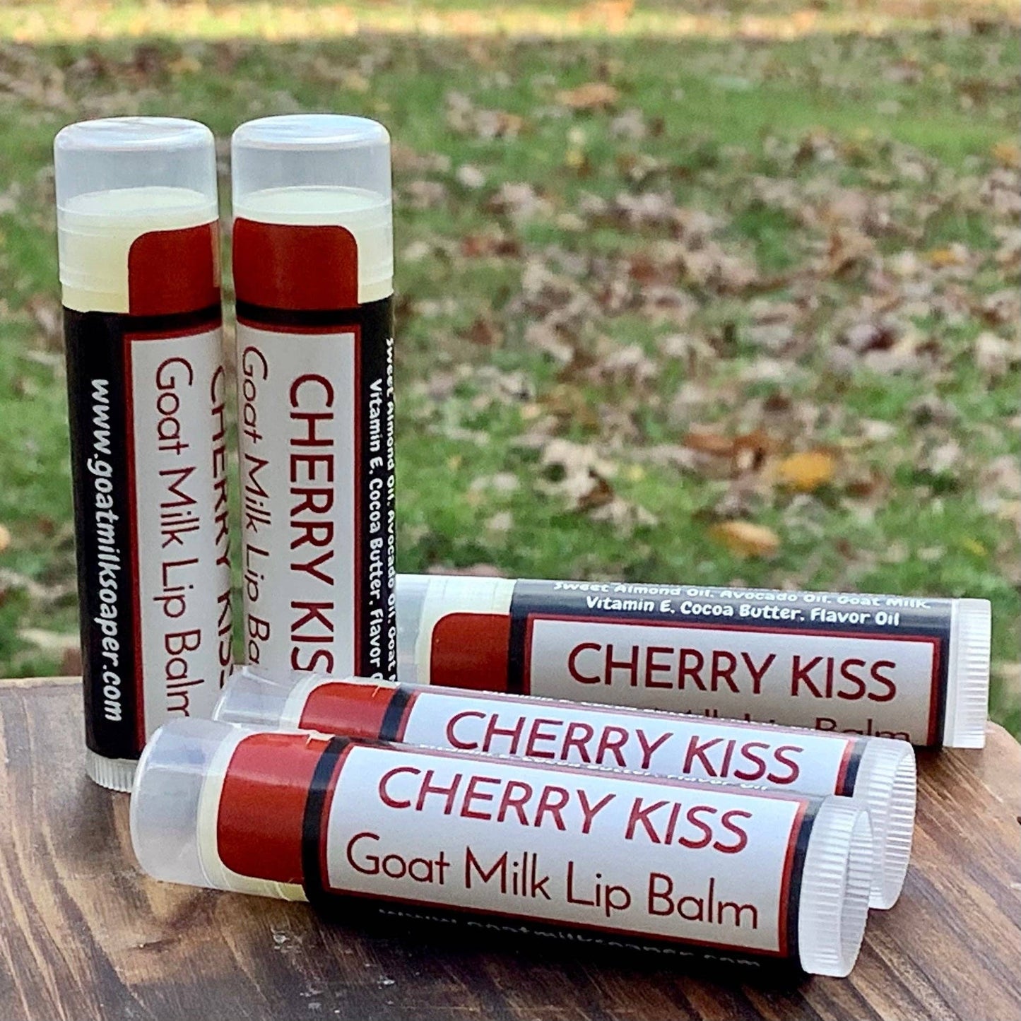 Cherry Kiss Goat Milk Lip Balm