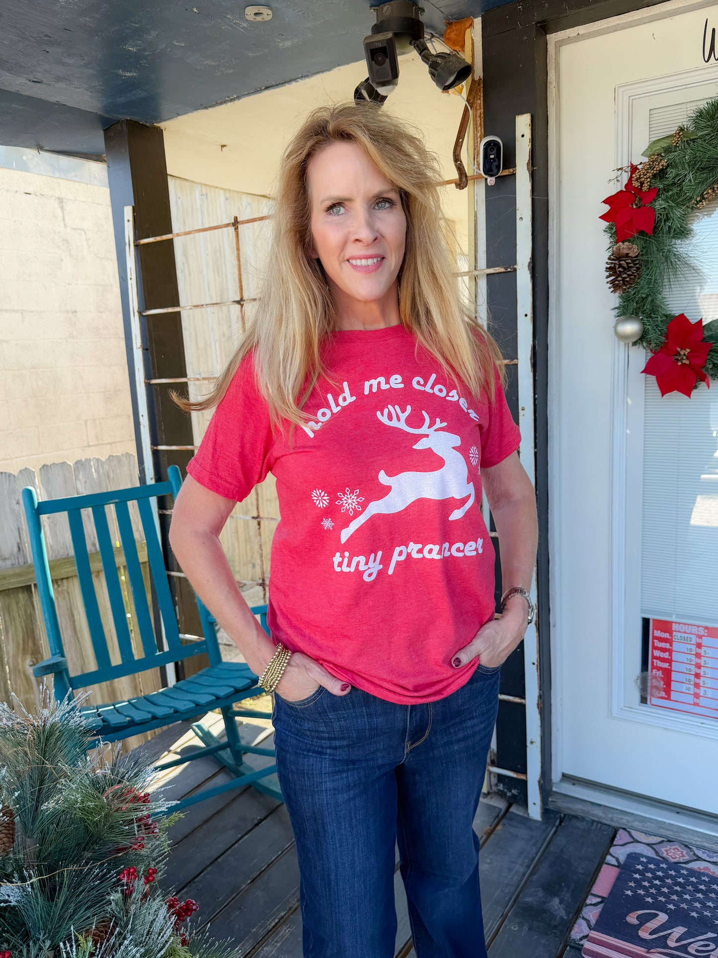 Hold Me Closer Tiny Prancer Tee