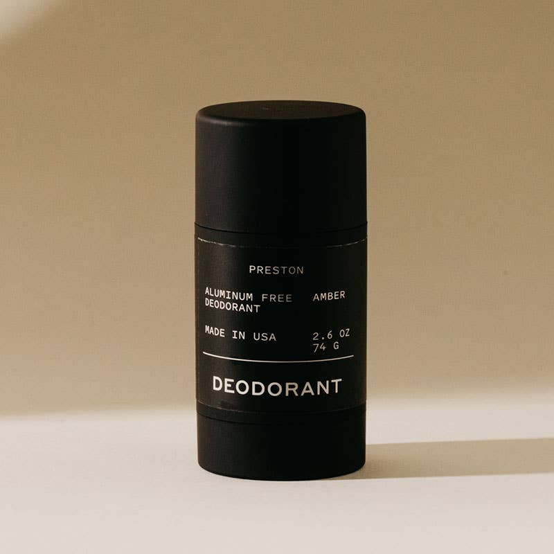 Aluminum Free Deodorant Amber - Preston