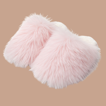 Fluffy Cozy Slippers - Perfect for Home and Bridal Parties