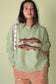 Trout Graphic Knit Sweater