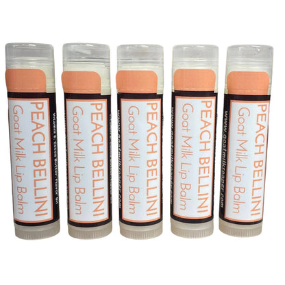 Peach Bellini Goat Milk Lip Balm