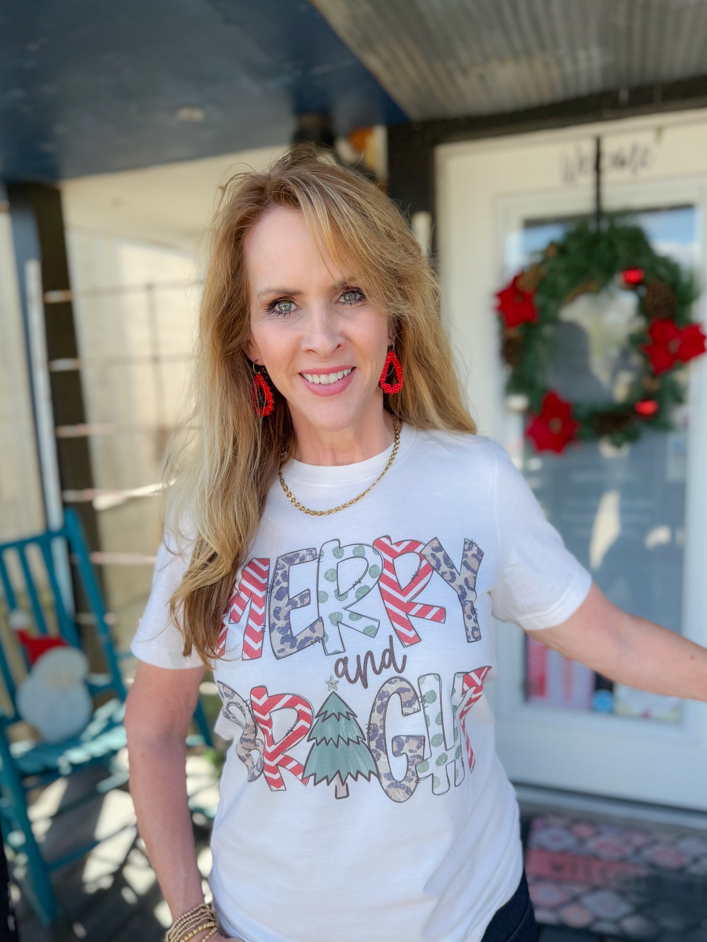 Merry & Bright Graphic Tee