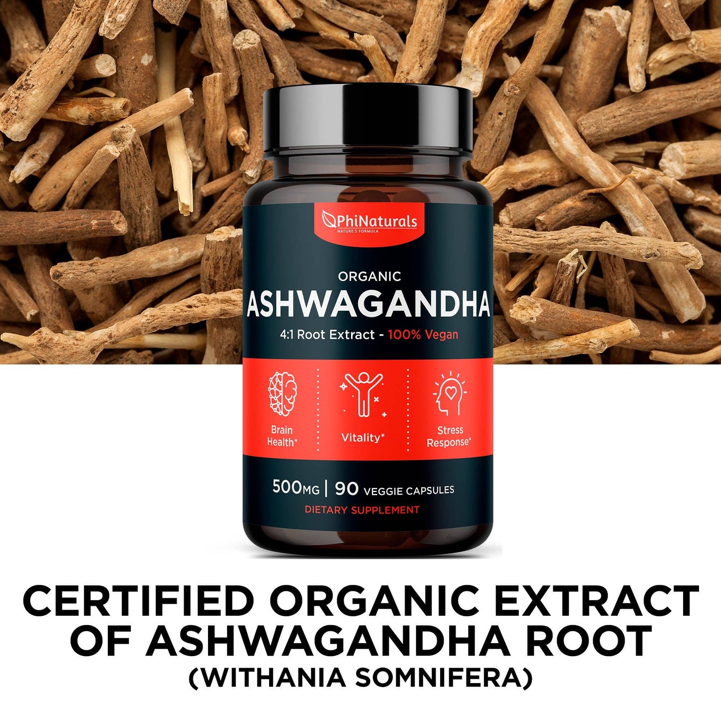Ashwagandha Organic Herbal Supplement
