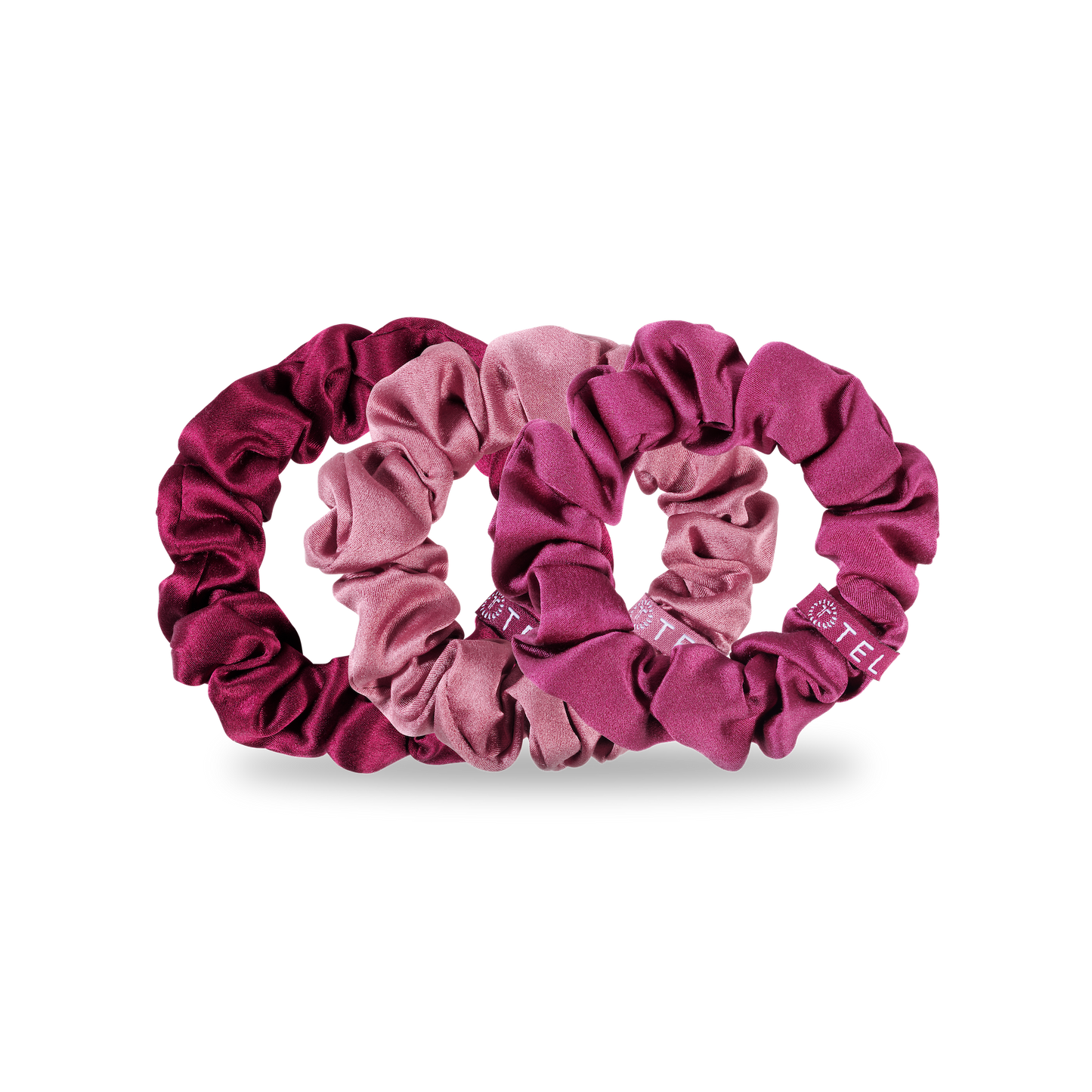 Silk Hair Scrunchie | Large | Burgundy Bliss