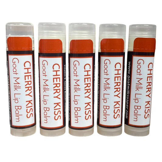 Cherry Kiss Goat Milk Lip Balm