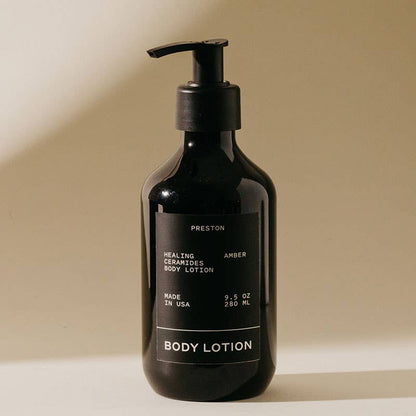 Silicone Free Body Lotion Preston Amber