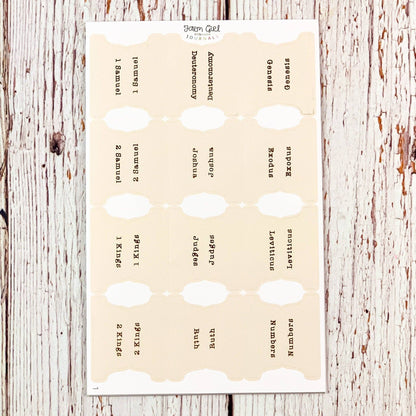 Bible Tabs - Gold Foil Simple Elegance