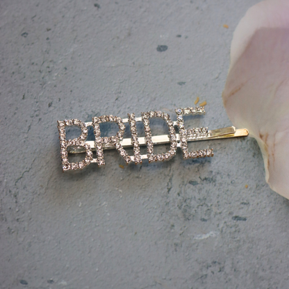 Rhinestone Bride Hair Clip Bridal Hair Pin for Bridal Shower