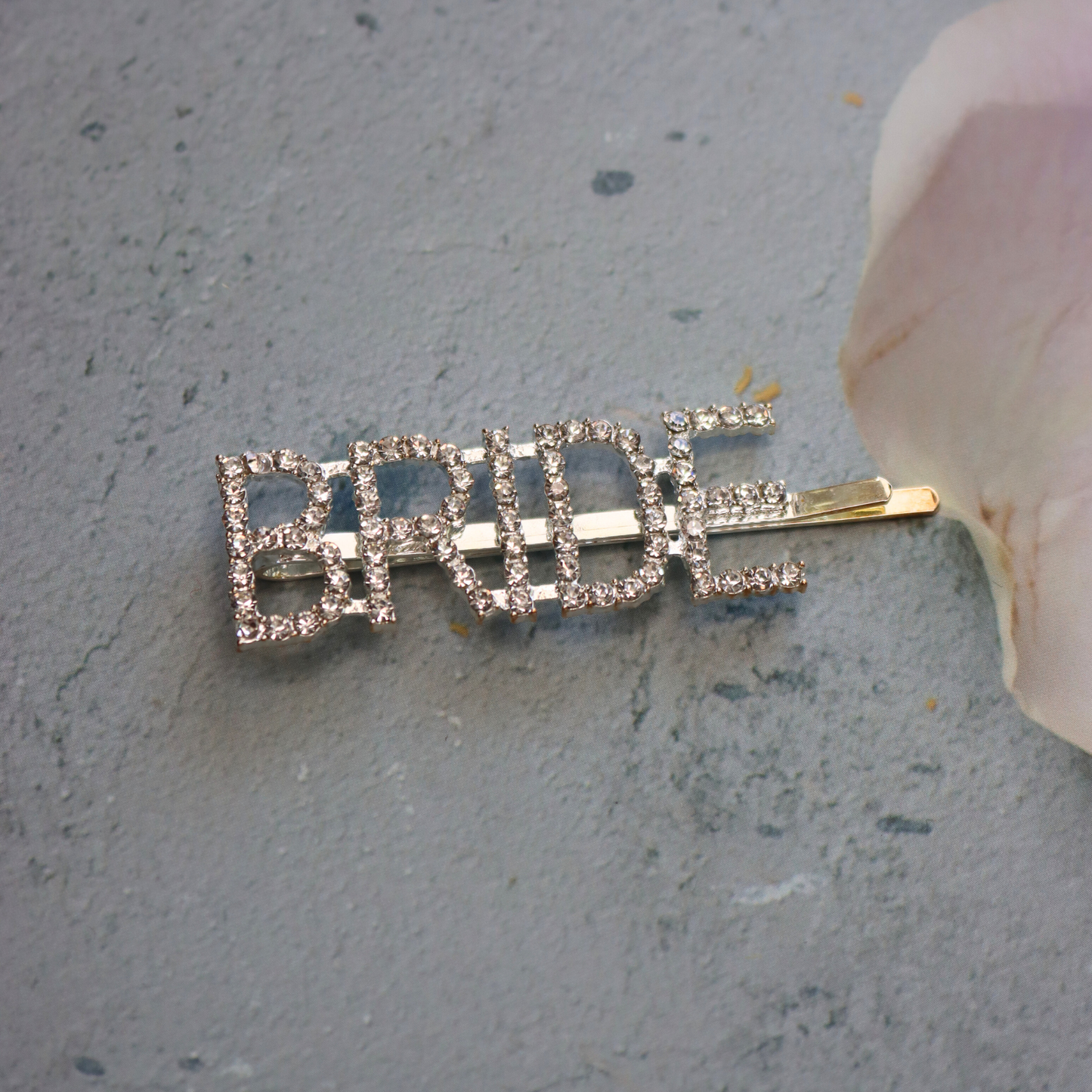 Rhinestone Bride Hair Clip Bridal Hair Pin for Bridal Shower