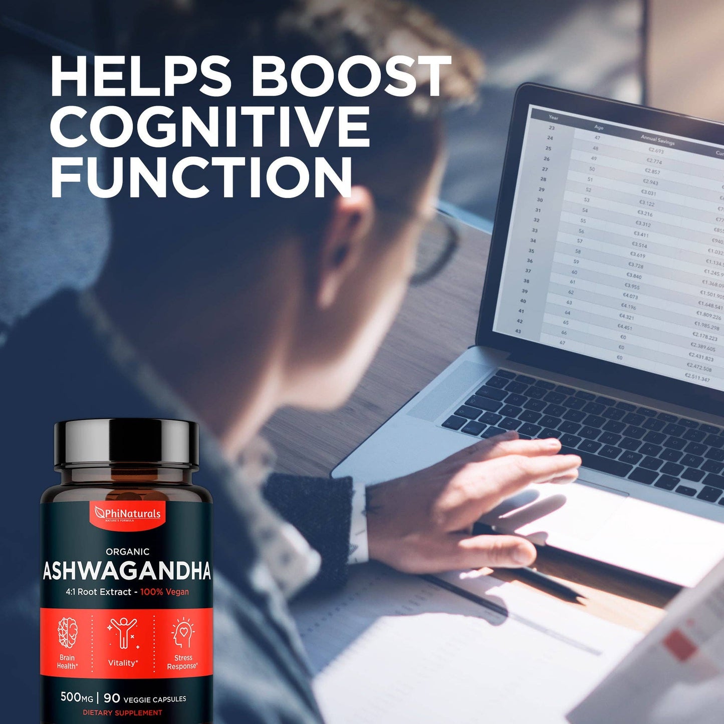 Ashwagandha Organic Herbal Supplement