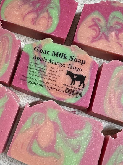 Goats Milk Soap - APPLE MANGO TANGO