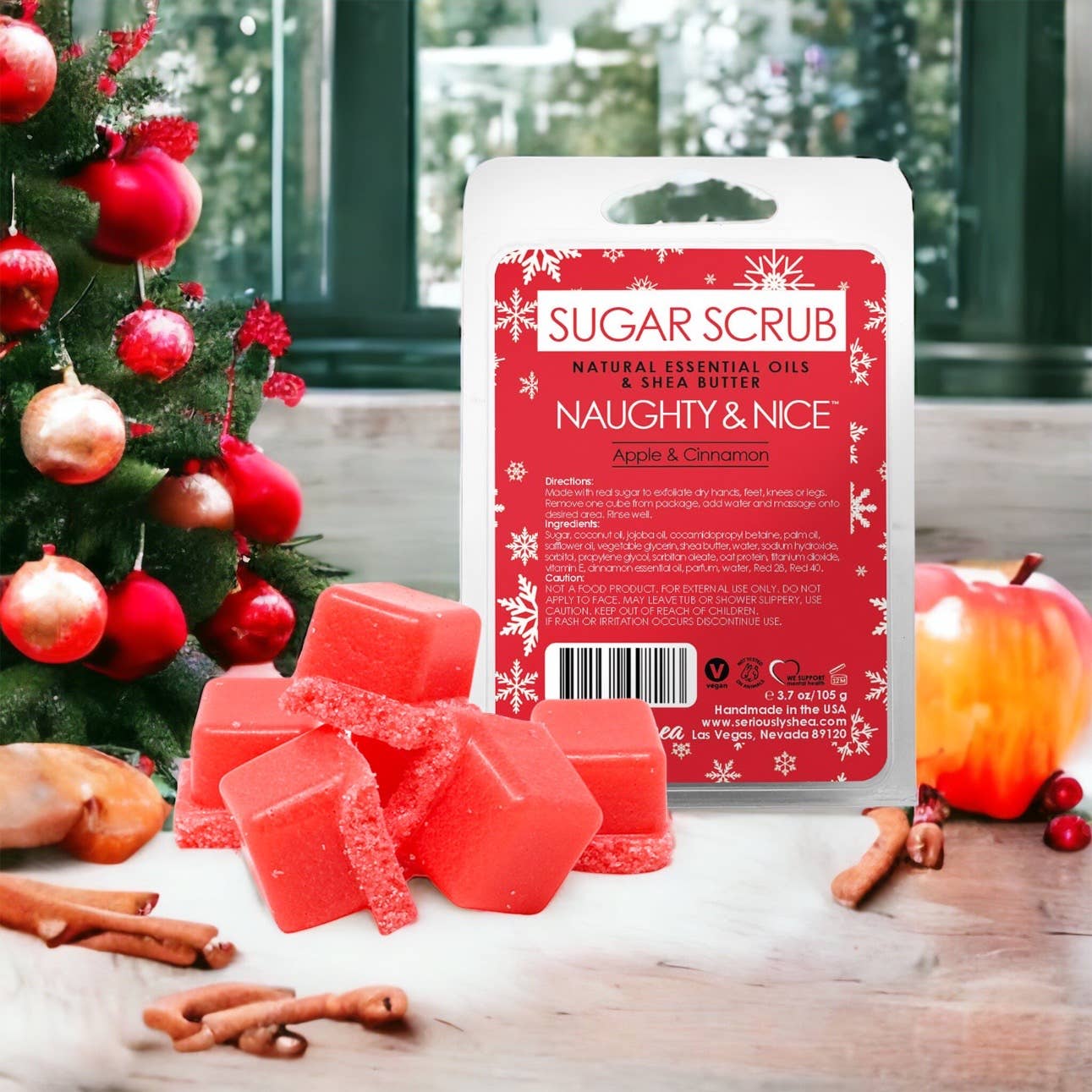 Holiday Sugar Scrub - Naughty + Nice