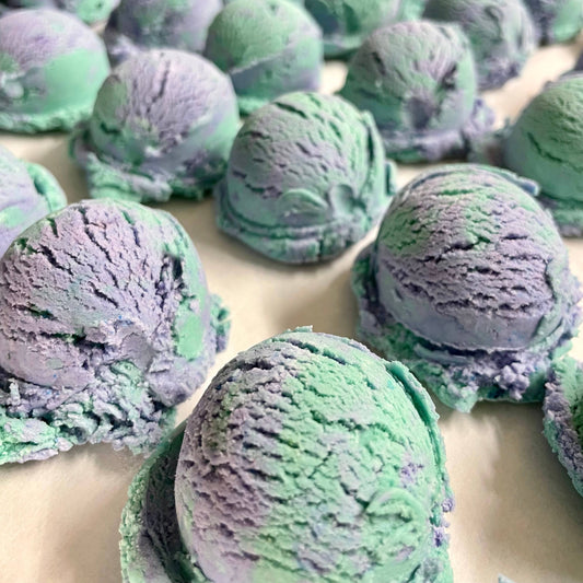 Bubble Scoops - Solid Bubble Bath - LAVENDER MINT