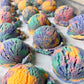 Bubble Scoops - Solid Bubble Bath - RAINBOW SHERBET