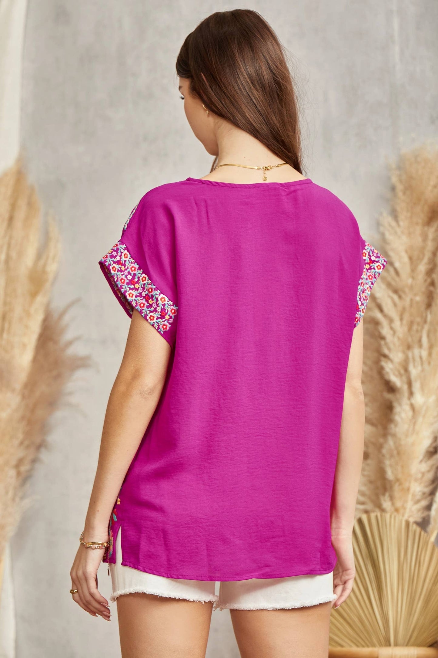 Savannah Jane Embroidered Top