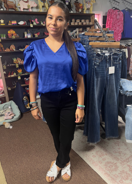 Judy Blue Black Slim Fit Denim Jeans