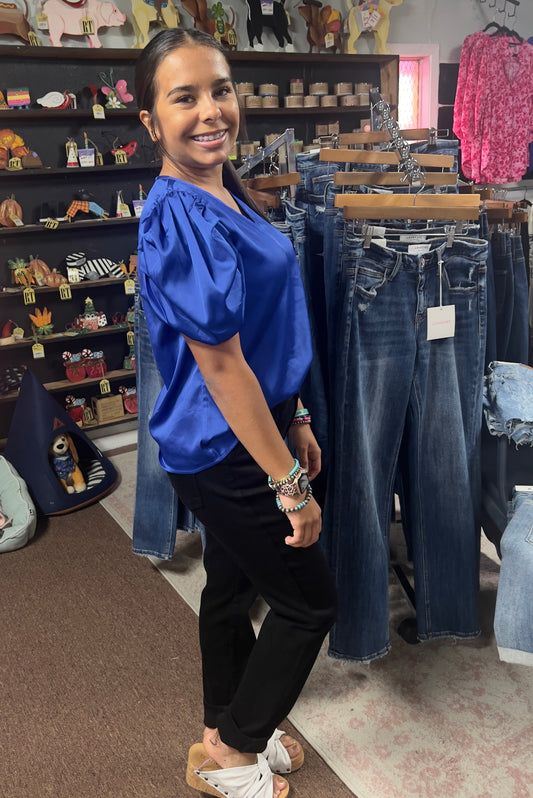 Judy Blue Black Slim Fit Denim Jeans