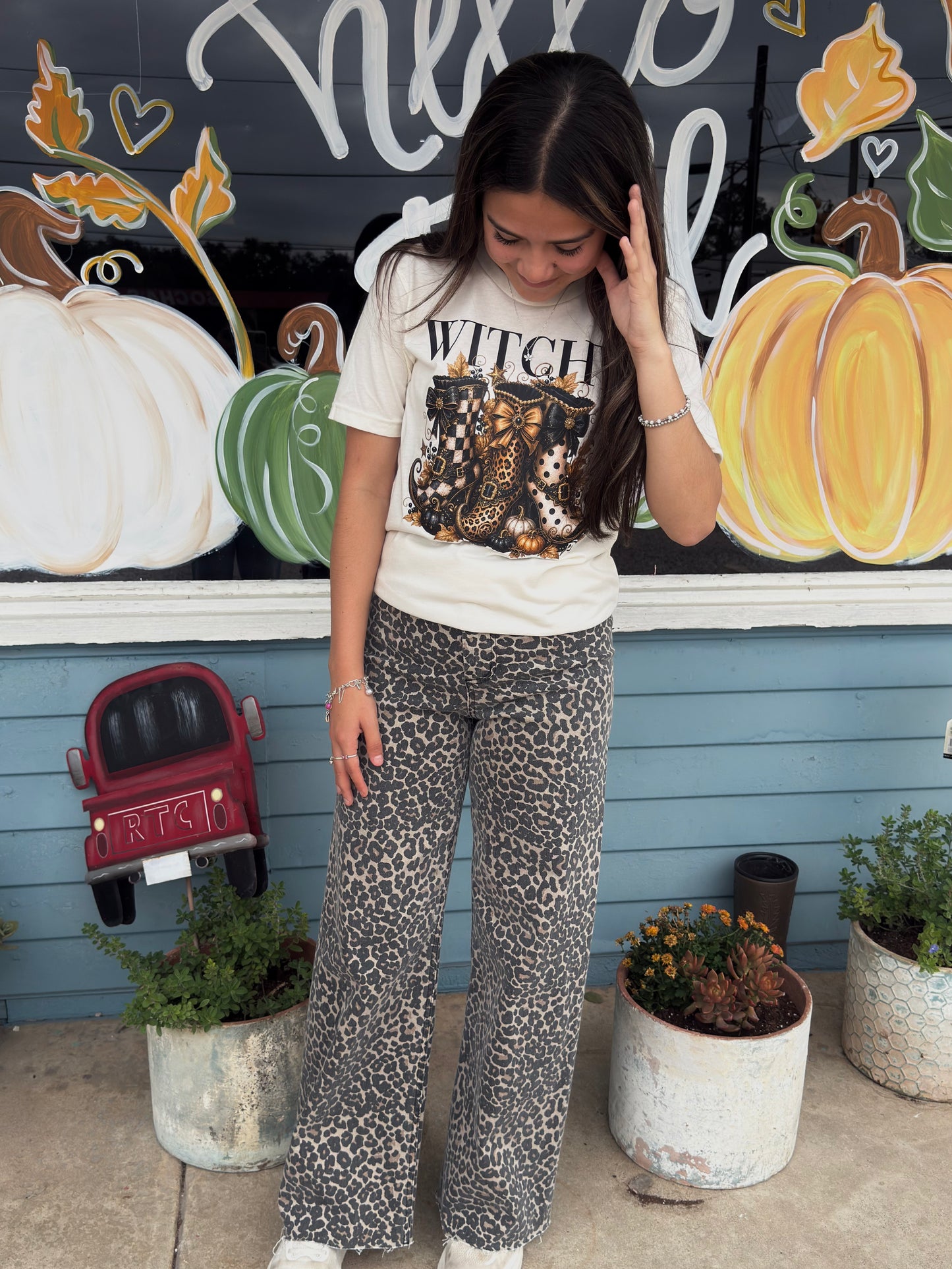 Witchy Halloween Graphic Tshirt