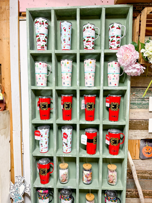 Pink Christmas Trees Tumbler 22 oz. | Swig