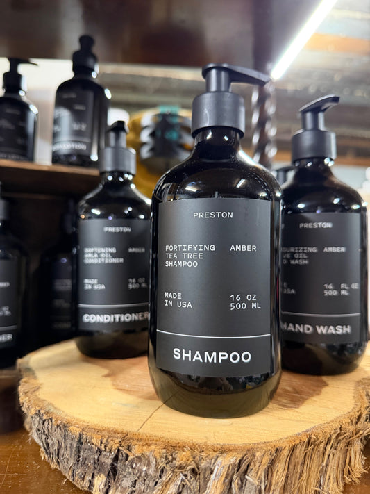Tea Tree Oil Infused Hair Shampoo Amber - Preston