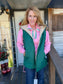 Green Reversible Hooded Vest