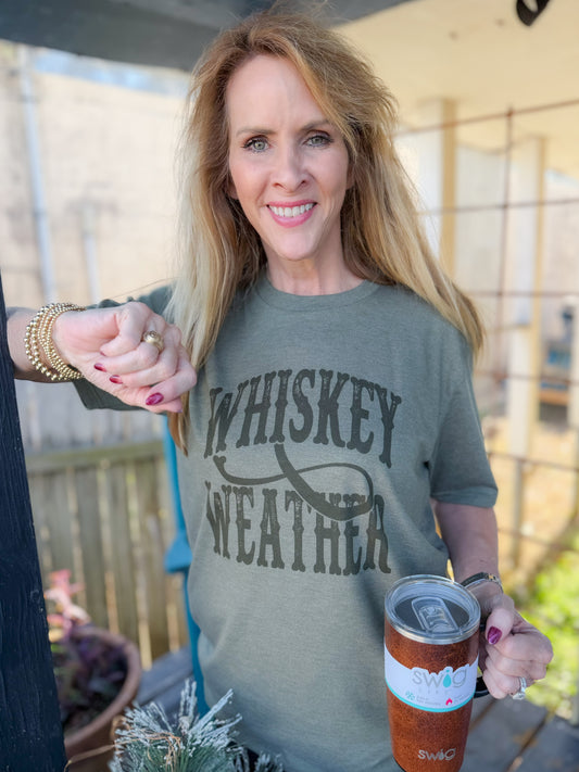 Whiskey Weather Tee