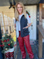 Judy Blue Holly Berry Faux Leather Pants