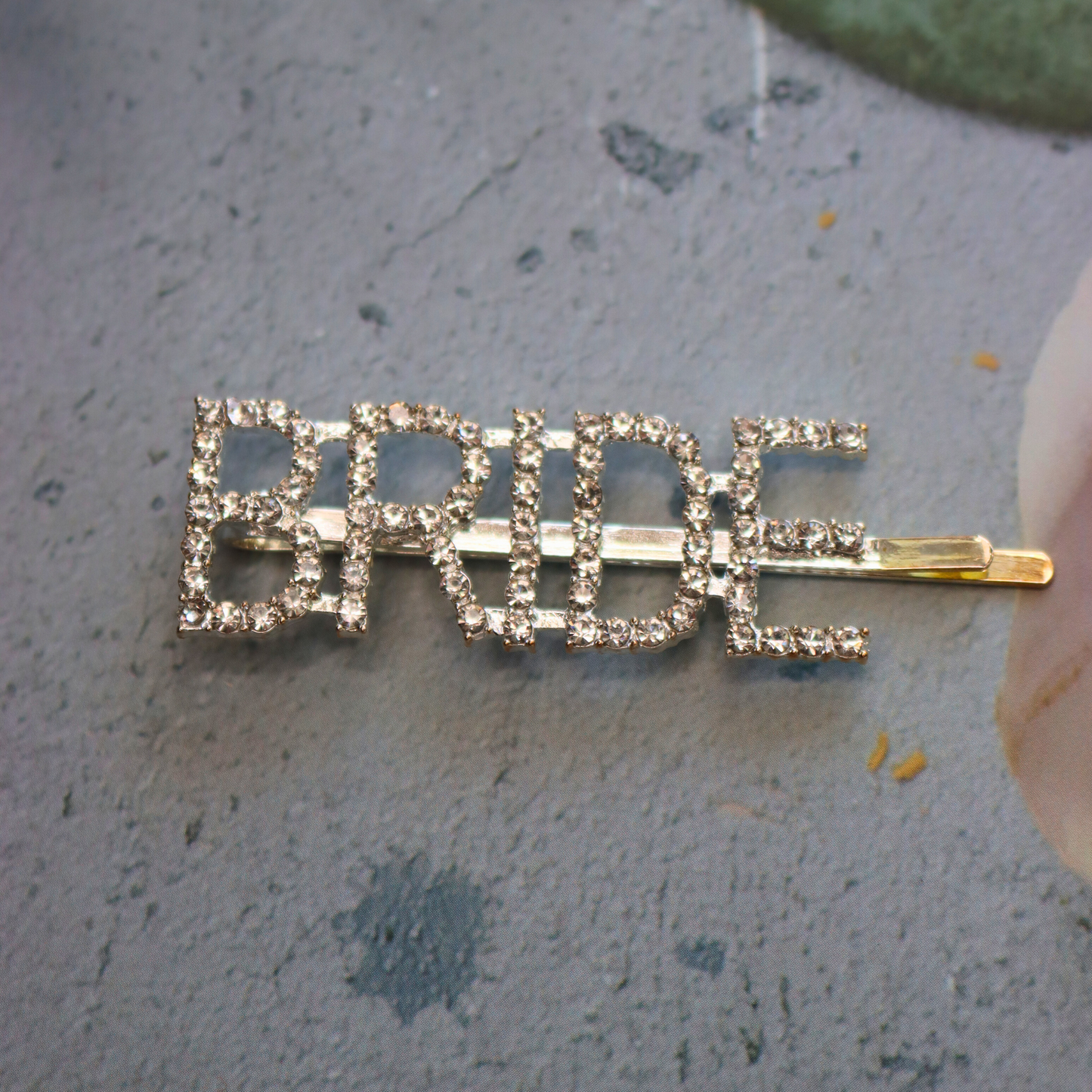 Rhinestone Bride Hair Clip Bridal Hair Pin for Bridal Shower