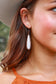 Western Cream Teardrop Earring