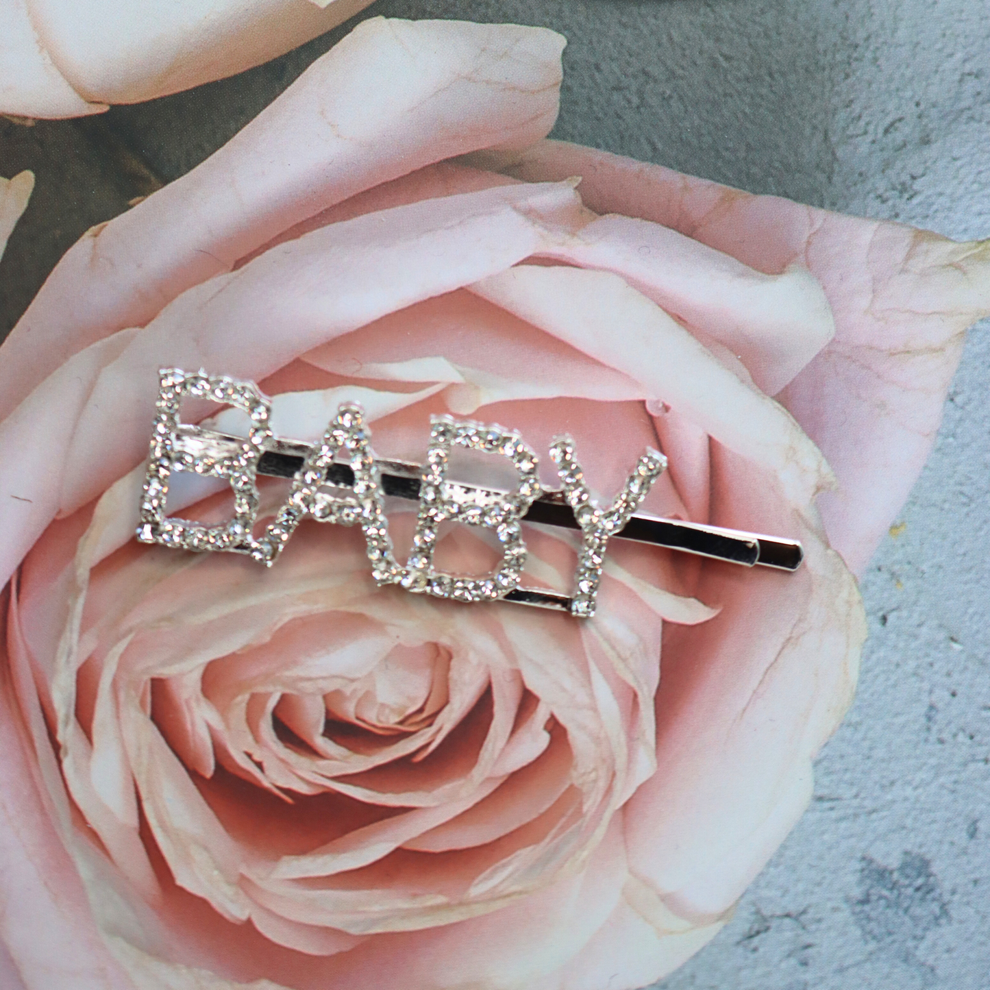 Rhinestone Bride Hair Clip Bridal Hair Pin for Bridal Shower