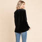 Button Down Long Sleeve Velvet Shirts Tops