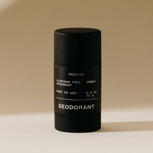 Aluminum Free Deodorant Amber - Preston