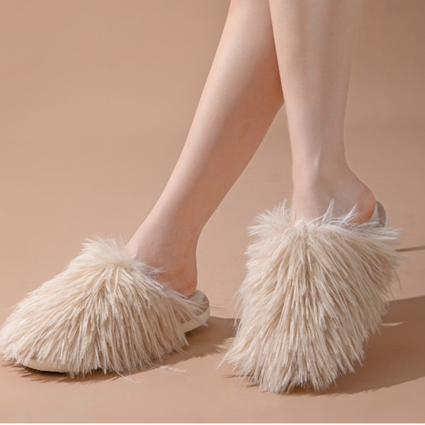 Fluffy Cozy Slippers - Perfect for Home and Bridal Parties