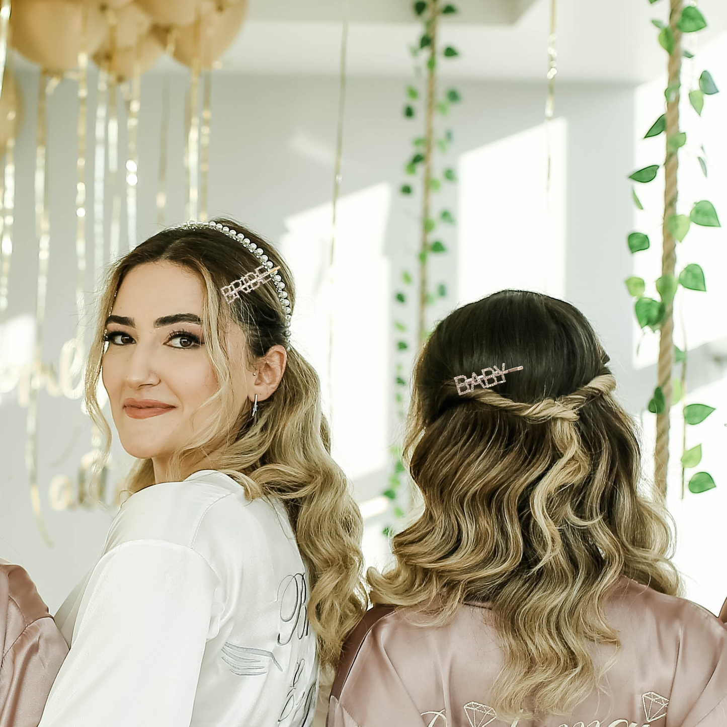 Rhinestone Bride Hair Clip Bridal Hair Pin for Bridal Shower