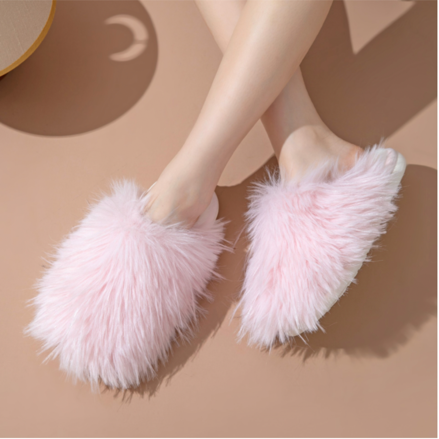 Fluffy Cozy Slippers - Perfect for Home and Bridal Parties