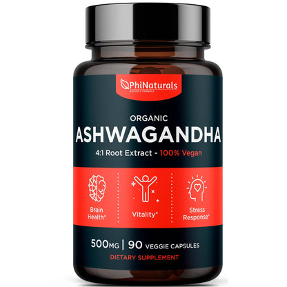 Ashwagandha Organic Herbal Supplement