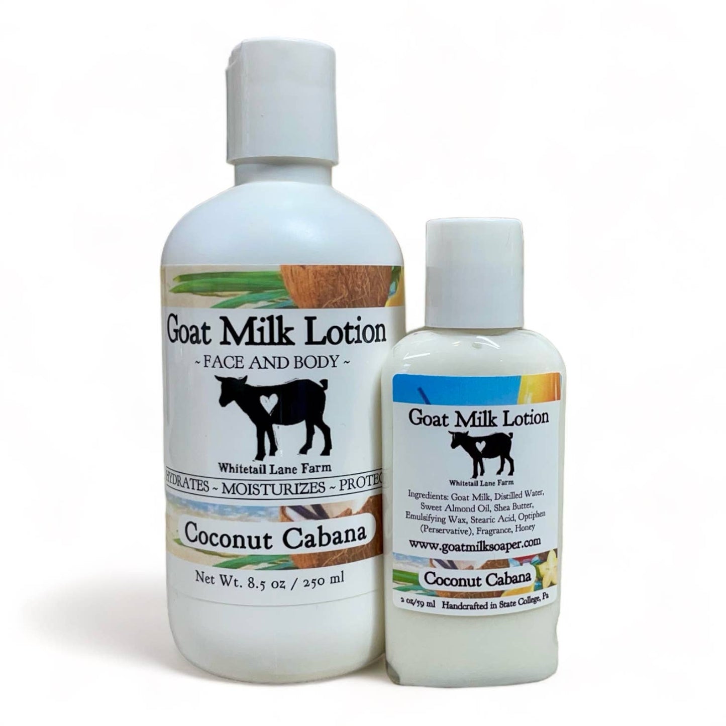 Goat Milk Lotion - Coconut Cabana