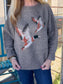 Flying Duck Mocha Sweater